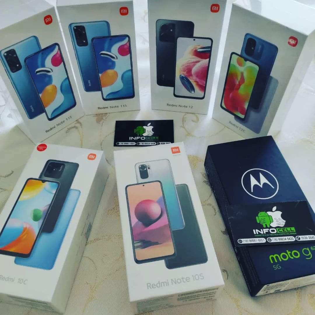 Venda de Aparelhos Xiaomi e Morola de InfoCell